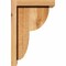 Ekena Millwork Crestline Rough Sawn Corbel w/Backplate, Western Red Cedar, 6"W x 8"D x 12"H COR06X08X12CRE01RWR - alternate 2